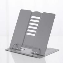 Desk Book Stand Reading Rest Book Holder Cookbook Documents Holder With Page Clips One Size