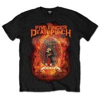 Fiver Finger Death Punch Burn in Down Tee T-Shirt Mens Unisex S