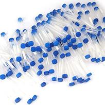 Blue Plastic 15ml Graduated Marks Centrifuge Tubes Plastic Bottles Transparent Tubes Conical Bottom