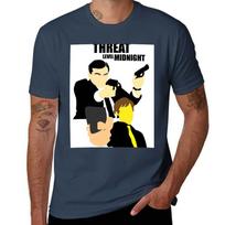 The Office Threat Level Midnight TShirt Athletic Fit Sports Short Sleeve Top S