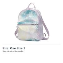 PUMA Fabric Backpack Regular Womens Light Purple 078745-02 One Size 1