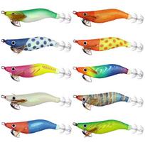 10 vnt Šviečiantys Eging kalmarų masalų kabliukai 9,3cm-8,5G Pesca Sepijos medinės krevetės aštuonkojai kalmarų kabliukai jūrinės žvejybos prekių kabliukai