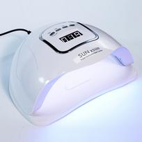 SUNX5Max UV LED nagų lempa greitam gelinio nagų lako džiovinimui Fototerapijos aparatas 45 LED Manikiūro salono įrankis Džiovintuvas Įranga white
