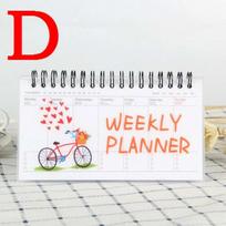 1 vnt. mokymosi sąsiuvinis su spirale, dienoraštis, žurnalas, savaitinis, mėnesinis planuotojas, mokyklinės prekės, organizatorius, tvarkaraštis, mielos kanceliarinės prekės, kasdienis planuotojas D