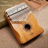 17 Keys Kalimba Thumb Finger Piano With Tuning Hammer Quality Portable Wooden Keyboard Musical Instrument For Music Lovers