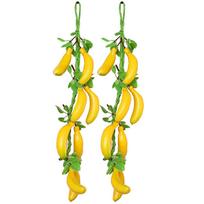Artificial Banana 2pcs Hotel Decoration Outdoor Display