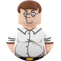 2025 NEW Anime Family Guys Peter action Figures Set with 5 Different Expressions, Detailed Facial Features Classic Outfits