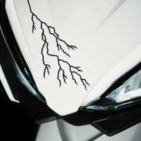 Įtrūkimo Motociklo Lipdukas Automobilio Lipdukas Aukštos Kokybės Dekoratyvinis Automobilio Kėbulo Priekinio Stiklo Decal one size