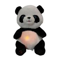 Širdies plakimas Kvėpavimas Tvirtas Pliušinis Panda Miego Nuramintojas su Švelnia Šviesa ir Muzika Nerimui Malšinti Kasdieniam Naudojimui