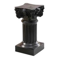 Roman Pillar Candle Holder Mini Greek Column Candle Stand Resin White Candlestick Holder for Wedding Banquet Home Table Centerpiece Photo Prop S juoda