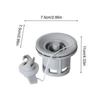 1Pc Air Valve For Multiple Inflatable Models Inflation Screw Caps Air Valve 8-Hole Leak-proof Plug Canoe Kayak Accessories