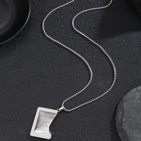 Throw Away Do Not Eat Desiccant Model Men Necklaces Pendant Jewelry for Male Women Unique Punk Hip Hop Accessories Gift