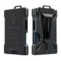 2023 RFID Anti-Theft Transparent ID Card Holder & Aluminum Wallet