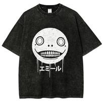 Nier Automata NewModel Washed T shirt Anime Lover personality Clothes Oversized Year round clothing Unisex hot product Couples M