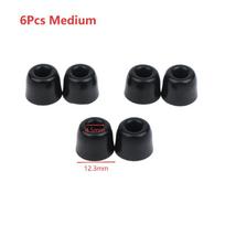 6Pcs 4.5Mm Memory Foam Ear Tips Noise Isolating Replacement Earbud Tips Anti-Slip Headphones Earplugs For In Ear Headphones 6Pcs Medium