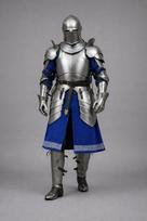 Viso kūno Barbuta riterio šarvai, 18 g plieno, viduramžių kario kostiumas LARP Cosplay Istorinis kostiumas gray