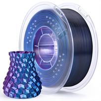 Elegoo PLA Silk Blue Purple Black filament 1kg