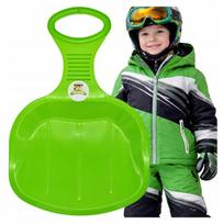 SLIDE for snow APPLE for sliding XL SLED solid 51 cm GREEN