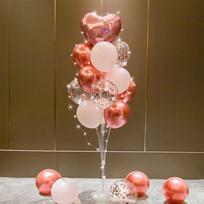 Balloon Stand, Table Decoration for Wedding Proposal, Confession, Birthday Party, Wedding Room Setup, Pathway Guide Post