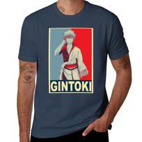 Gintoki Sakata Poster TShirt Gym Wear Breathable Short Sleeve Tee S