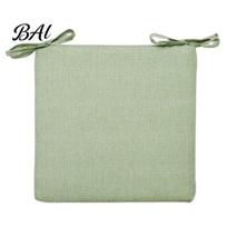 Comfortable Desk Chair Pad Office Cushion with Ties, Ultra Soft Square Cushion, 15.75 x15.75  Non Slip Seat Straps Breathable Washable for Dining 40x40cm