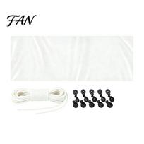 Non-woven Fabric Plant Shade Cloth, 13Ft 19Ft Greenhouse Shade, Garden Sun Protection White Lightweight Light Refraction Sunshade for Protecting M