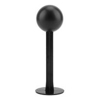 Integrated Tamper Coffee Bean Spoon Black Color Tamper Scoop Spoon  For Coffee Grinding