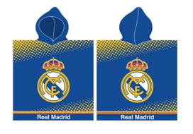 Real Madrid 100% cotton Poncho PONCHO TOWEL Bathing Cover