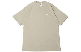 Nike Drop Shoulder Sleeve T Shirt Men's Light Green Gray DA0321-320 XXL