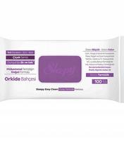 Sleepy Easy Clean Wet Cleaning Wipes, Purple Orchid, 100pcs
