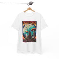Trippy Mushroom Hunter Tshirt Mystical Vibe Unisex Ground Control To Major Tom S