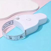 Automatinis teleskopinis matuoklis kūno matavimo juosta siuvimo liniuotės įrankiai centimetrinės juostos kūnui matuoti baltas įrankis United States