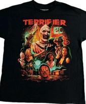 Terrifier Horror Film T-Shirt Men's Sz Lg Horror Threads Unisex T-Shirt XXXXL