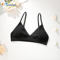 Sexy Deep V Lace Thin Strap Backless Triangle Cup Bra For Women S