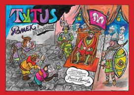 Tytus, Romek and A`Tomek help the prince...