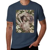 Lilies Garden Tshirt Running Gym Short Sleeve Sports Tee S