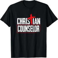 Counselor Humor Inspirational Cross Christian Counselor T-Sh Size S-4XL T-Shirt XXXL