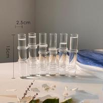 Creative Simple Clear Glass Vase Tubes Set Hanging Flower Arrangement Holder Transparent  Plant Container Home Room Decoration
