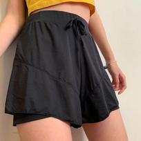 Cycling Sports Shorts Women Fitness Running Gym Yoga Shorts Anti Exposure Elastic Shorts Sportswear Elastic Waist XXXXL