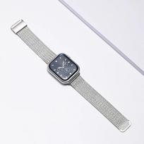 Milanese Strap for Apple Watch Ultra 3 49mm 44 45 41 42 46 Stainless Steel Bracelet Band for iWatch Series 11 10 9 7 8 SE Correa 38 40 41 S11-42mm