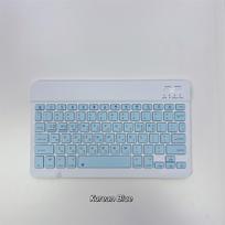 Korean language Ultra-Slim Bluetooth Keyboard Portable Mini Wireless Rechargeable for iPad Korean