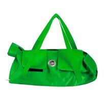 Premium Bag High Quality Pet Carrier Bag Travel Outdoor Backpack Dog Cat Grooming Restraint Fixed Bags Anti-scratch Bathing Washing Trimming Nail Ca S in 2-3kg žalia