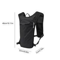 Breathable Running Hydration Vest Lightweight Sports Backpack Multiple Pockets Cycling Water Pack Nylon Backpack for Climbing