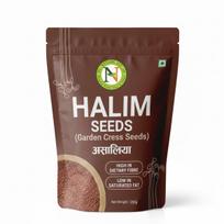 NatureVit Halim sėklos 200g | Aliv | Sodinių kressų sėklos | Turtingos geležimi, skaidulomis ir Omega-3 | Natūralus imuniteto stiprintojas gray