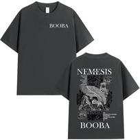26 Rap Artist Booba Nero Nemesis Album Graphic Tshirt for Unisex Women Hiphop Fashion SpringSummer Print Top S