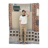 Byeon Woo Seok K Drama Blankets Velvet Relax Ultra-Soft Throw Blanket for Bedroom Quilt 75x90cm