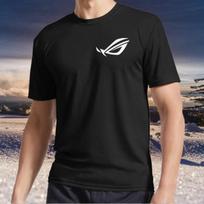 New item ROG Logo HD White Active Logo TEE T-Shirt Funny American Size S to 5XL L