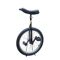 Height-Adjustable Single Wheel Unicycle with Steel Rim and Pedals 12 inch juoda