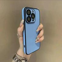 Luxury Matte Cortex Phone Case For iPhone 16 17 Air 15 14 13 12 11 Pro Max Plus Shockproof Bumper Cover With Lens Protection iPhone 16
