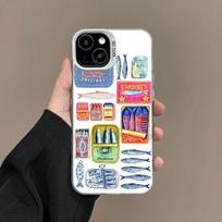 Fish Funny Sardines Matte Phone Case for Huawei Honor X9d X6c X7d 400 200 90 X6b X7a X9a X5 X8a X9b X7b X9C X5C Smart Lite 4G 5G Honor 50 5G
